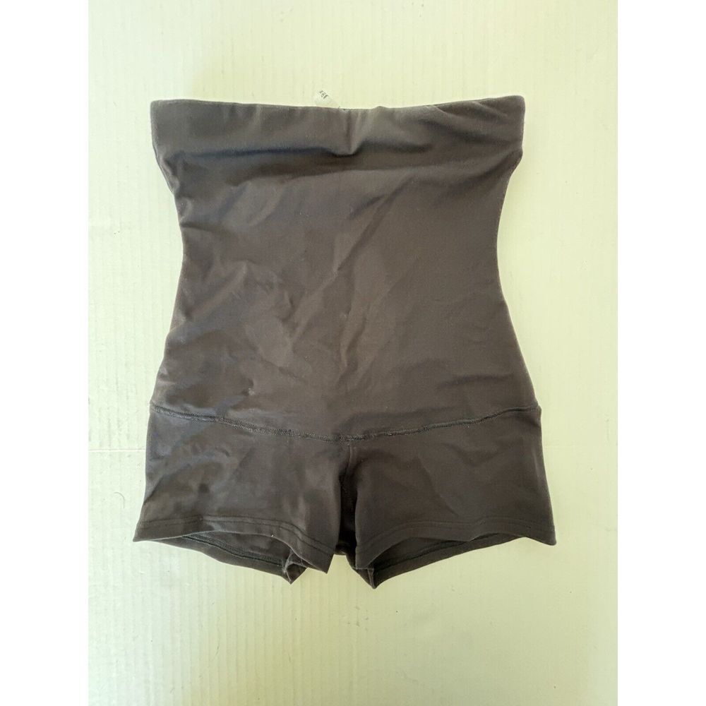 Maidenform Shapewear Womens Small Black Strapless BodySuit Boy Shorts